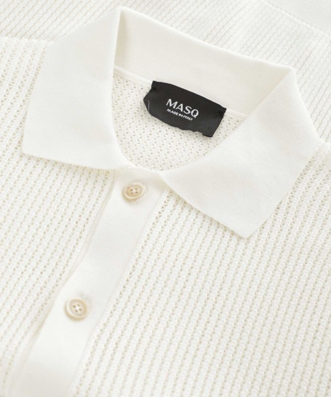 MASQ Hand Knit Short Sleeve Shirt