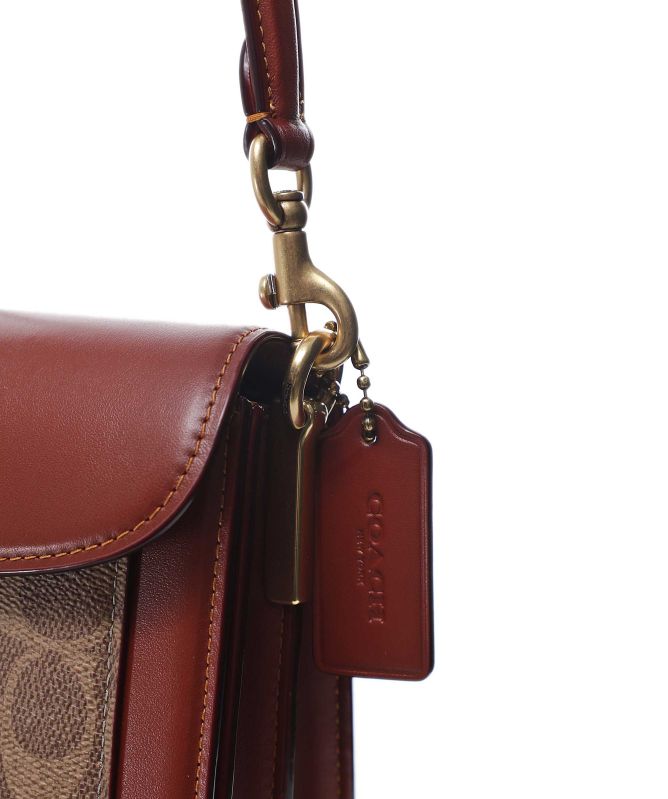 Coach Signature Canvas Tabby Shoulder Bag 26