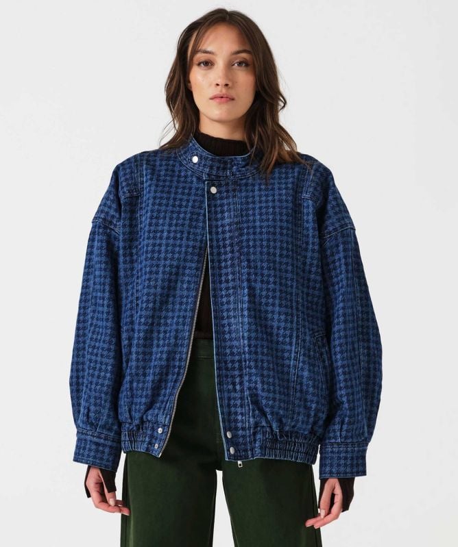 Seventy + Mochi Juno Oversized Bomber Jacket
