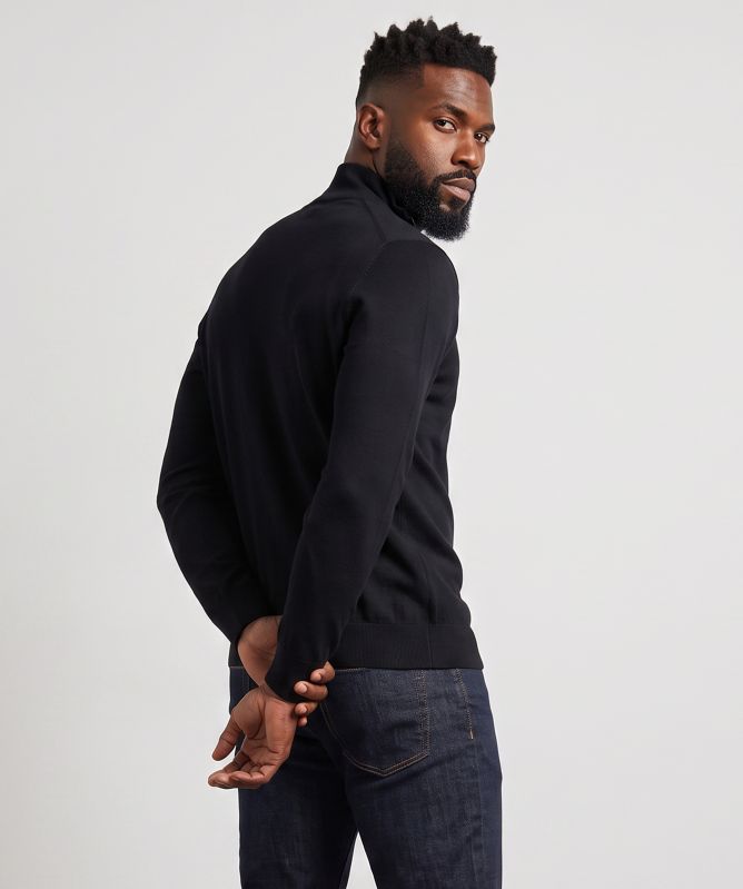 Profuomo Full Zipper Cardigan