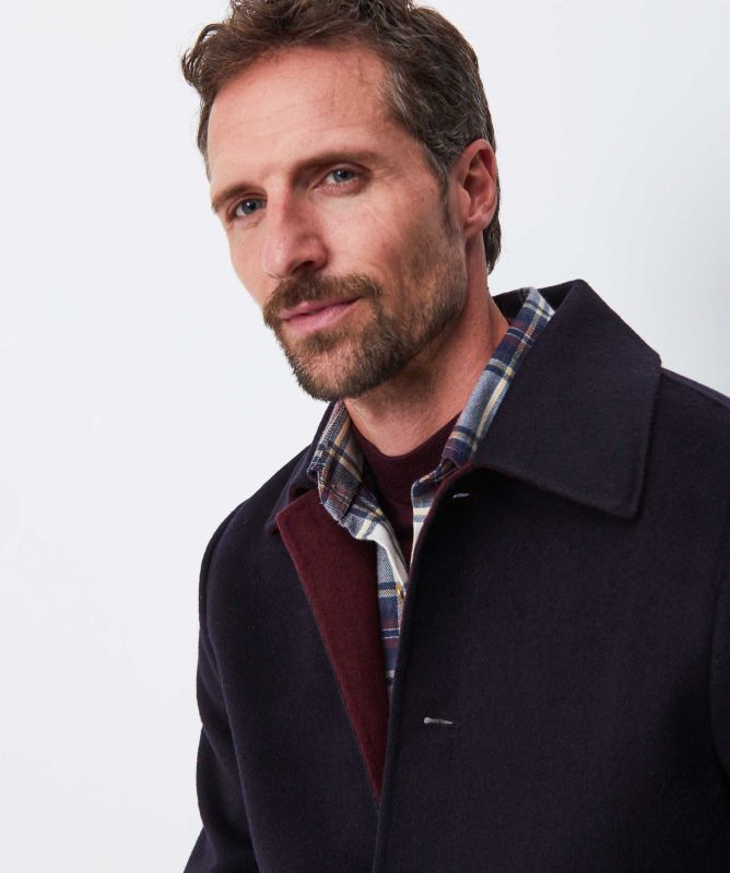 Paul Smith Double-Face Wool Short Coat