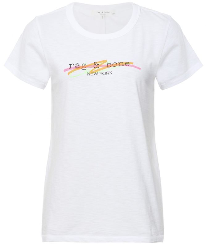 rag & bone Highlighter Logo T-Shirt