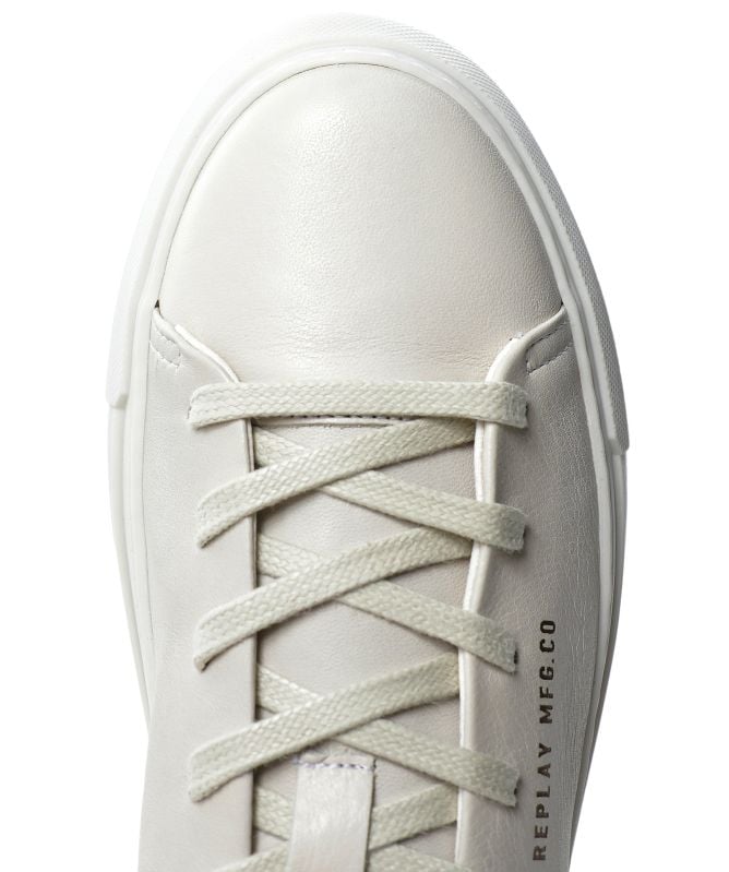Replay Leather Trainers