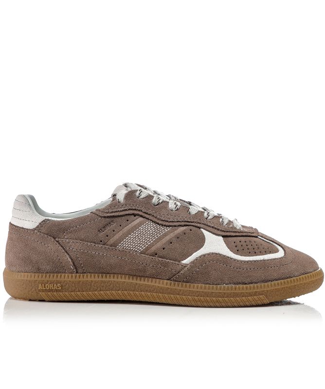 ALOHAS Rife Taupe Leather Sneakers