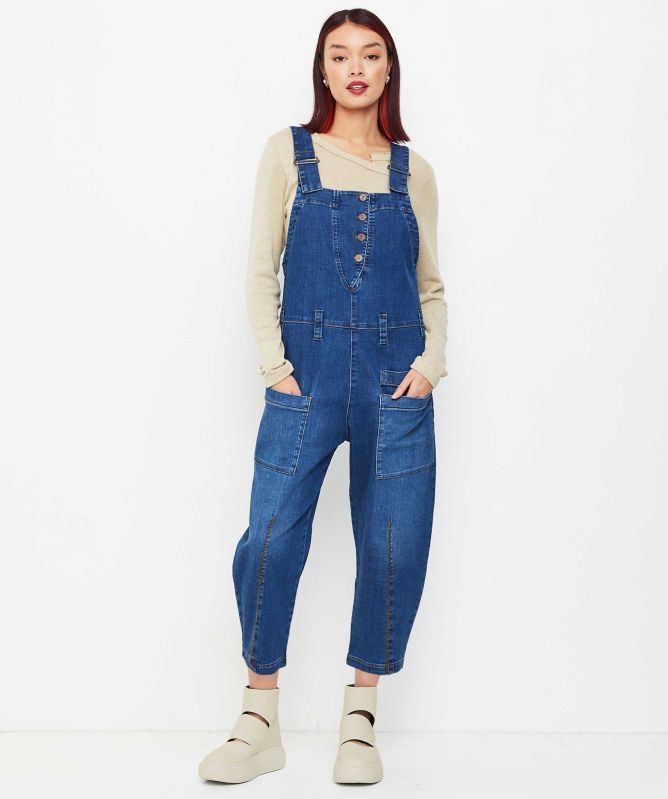Lurdes Bergada Denim Dungarees