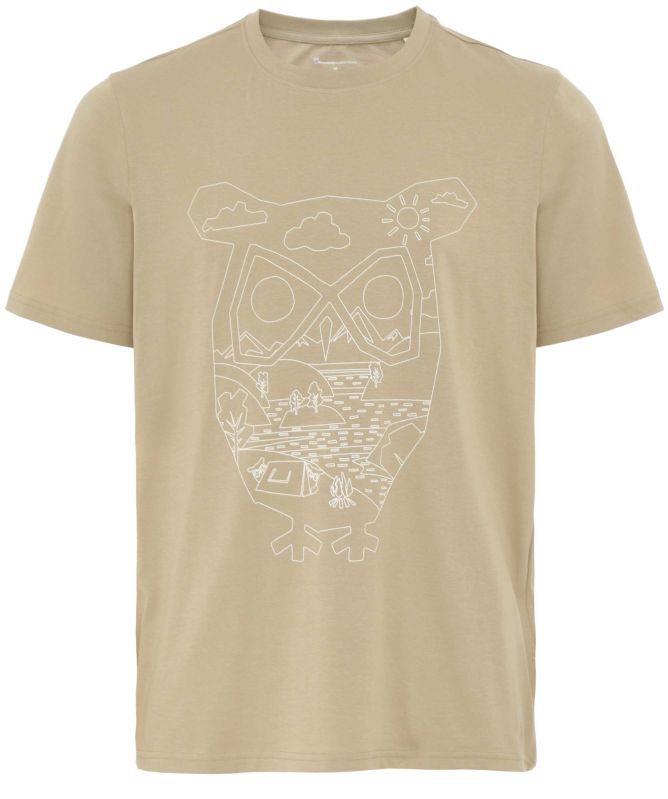 Knowledge Cotton Front Graphic T-Shirt