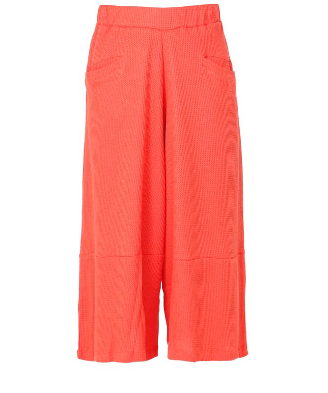 Sort Aarhus Cotton Linen Cropped Pants