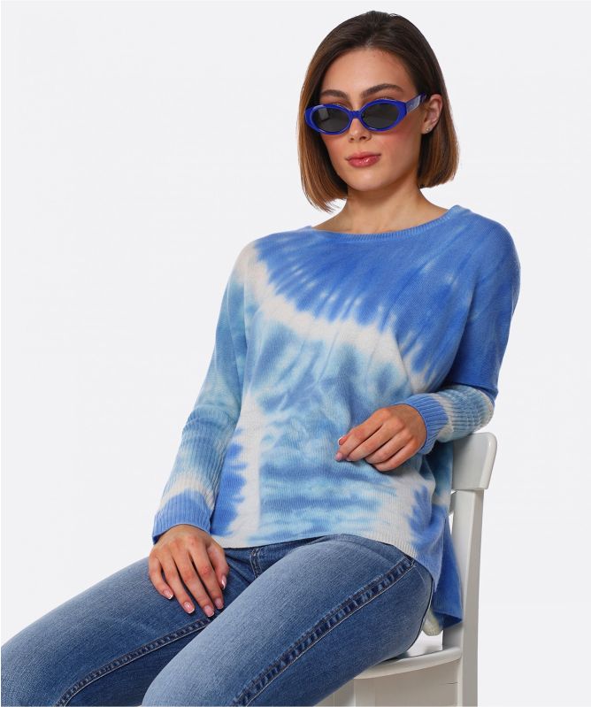 NOTSHY Tahiti Cashmere Tie Dye Sweater