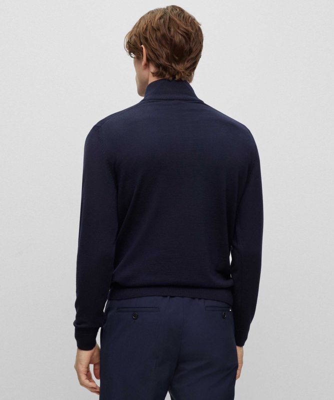 BOSS Half-Zip Ofilato Jumper