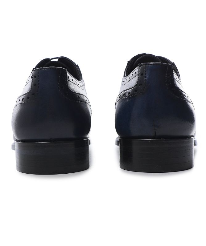 Jules B Leather Wing-Tip Oxford Brogues