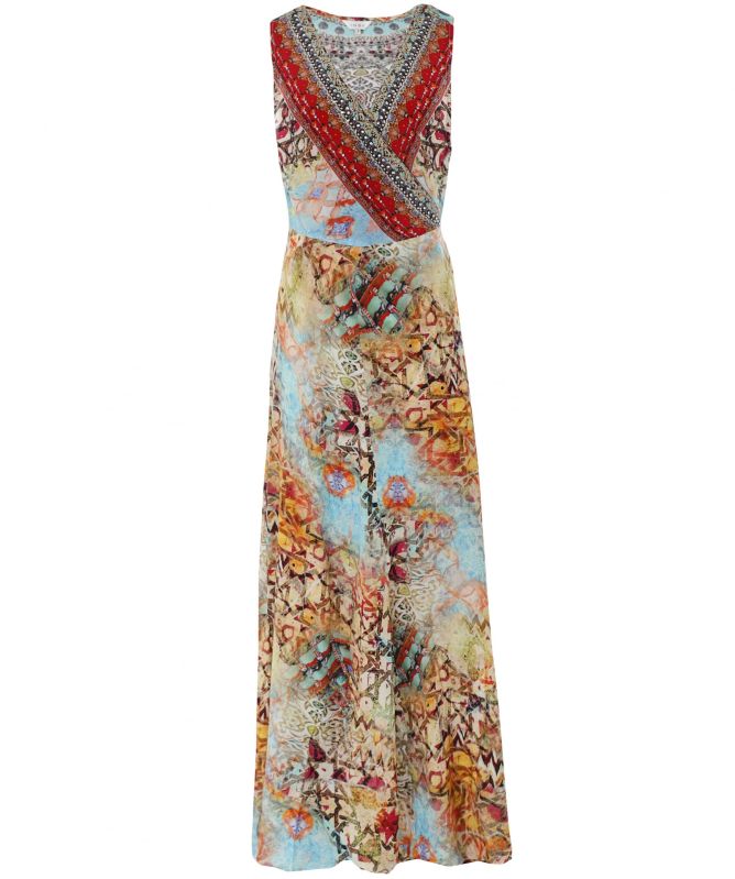 Inoa Gaia Arizona Silk Wrap Dress