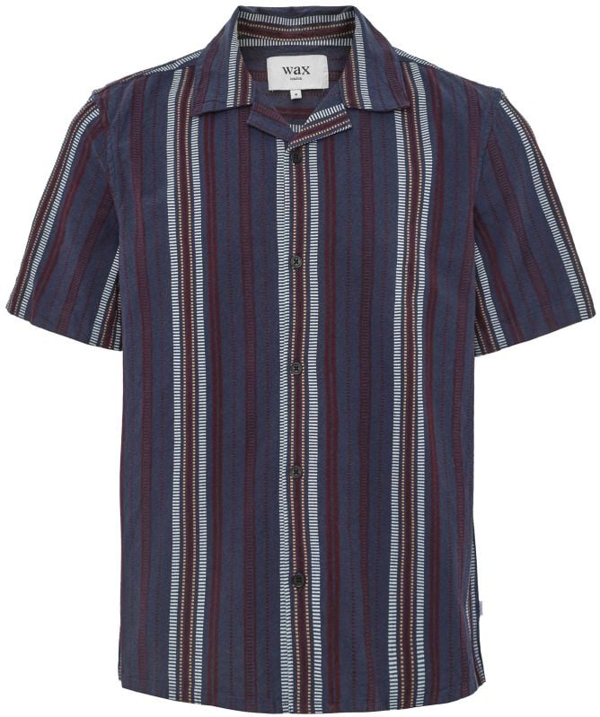 Wax London Dobby Striped Didcot Shirt