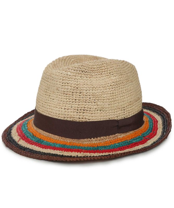 Paul Smith Stripe Straw Hat
