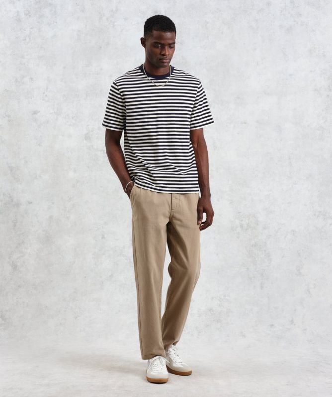 Wax London Jolt Stripe Dean T-Shirt