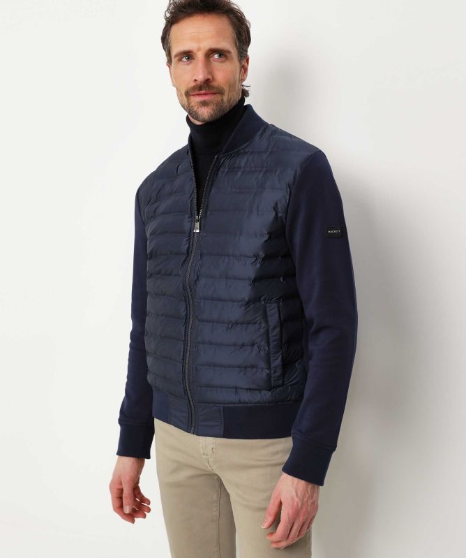 Hackett Quilted Bomber Jacket