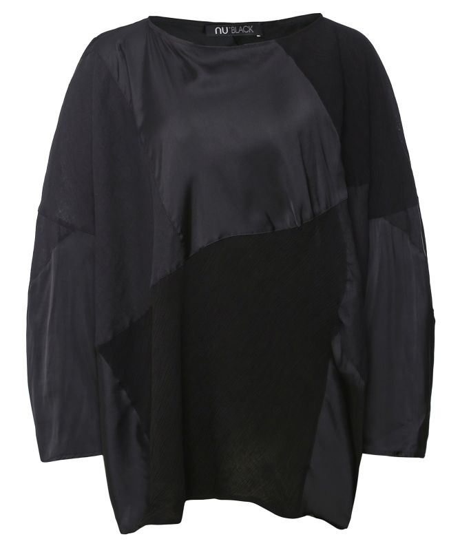 NU London Hemp Wide Collar Blouse