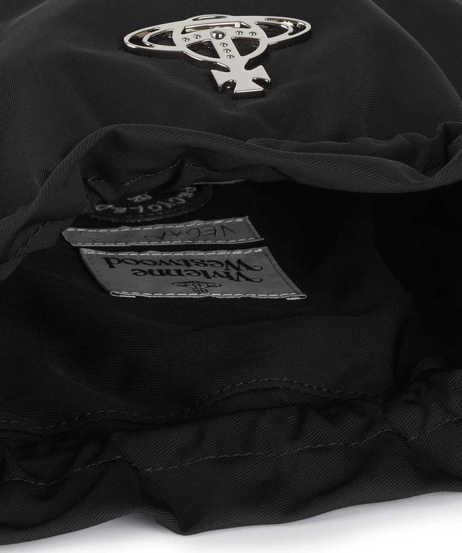 Vivienne Westwood Re Nylon Drawstring Pouch Bag