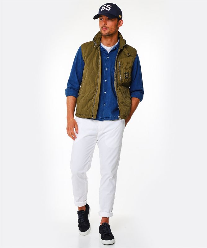 Belstaff Quilted Cargo Gilet