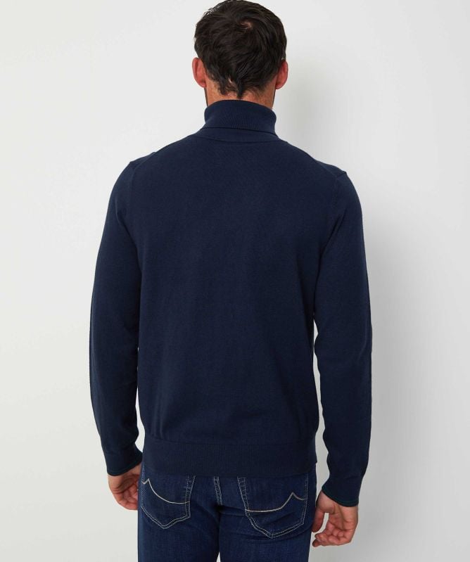 Paul Smith Roll Neck Zebra Jumper