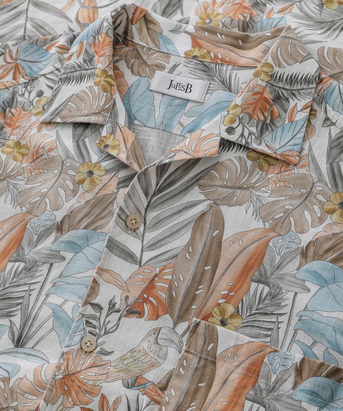 Jules B Tropical Floral Print Shirt