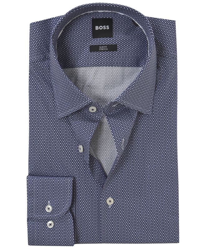 BOSS Printed H-HANK-kent Shirt