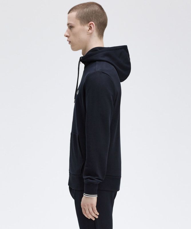 Fred Perry Zip-Through Hooded Sweatshirt