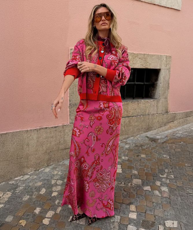 Never Fully Dressed Paisley Dorris Maxi Skirt