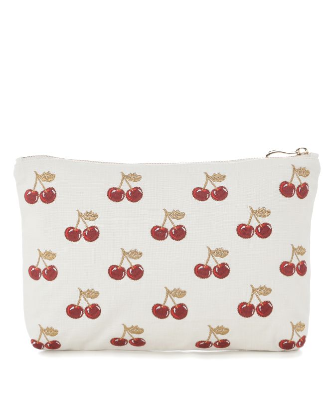 Elizabeth Scarlett Cherries Everyday Pouch