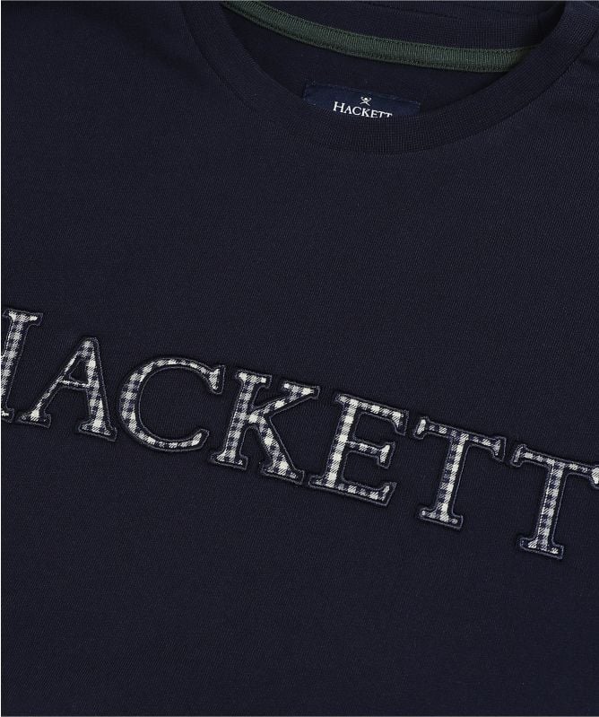 Hackett Textured Logo T-Shirt