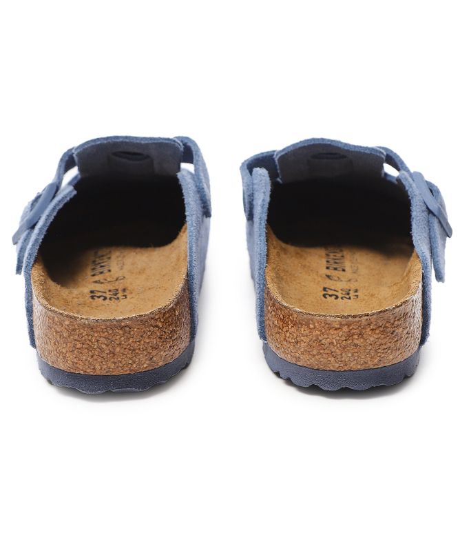 Birkenstock Boston Suede Leather Clogs