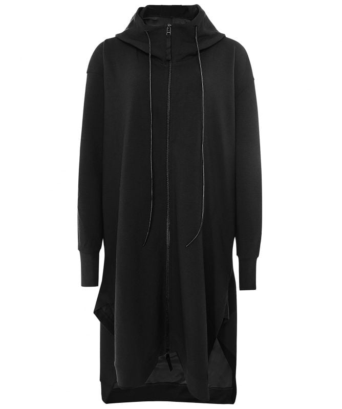 NU London Oversized Hooded Sweatshirt Dress