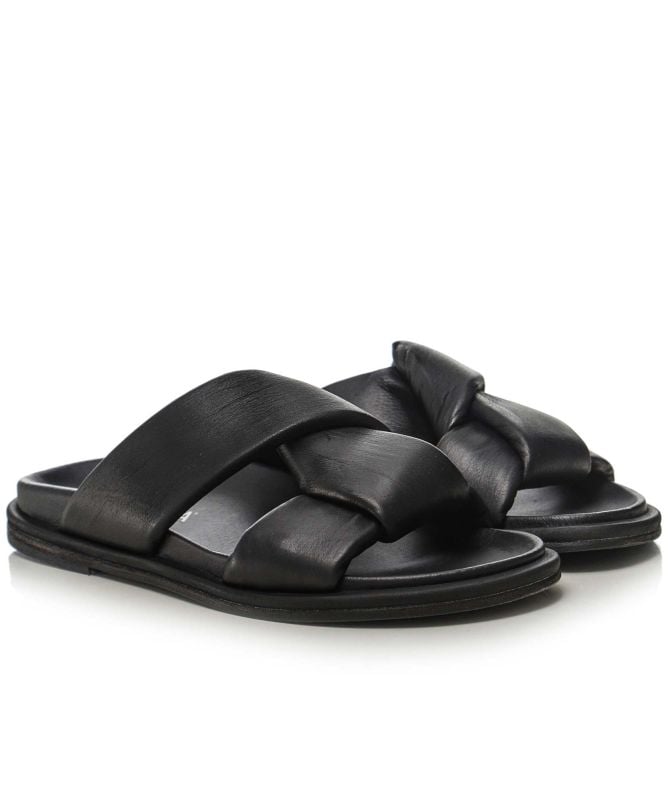 Lofina Padded Leather Sandals
