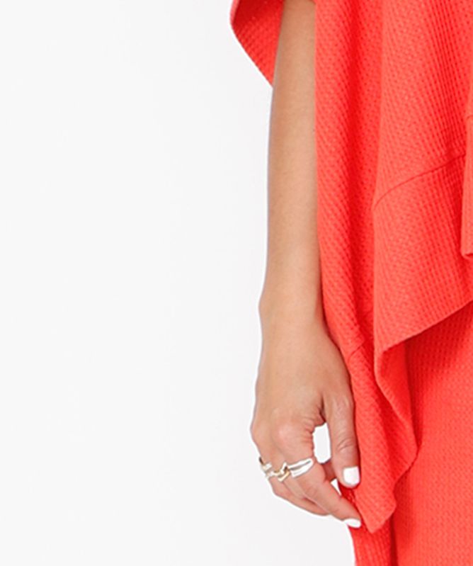 Sort Aarhus Cotton Linen Cropped Pants