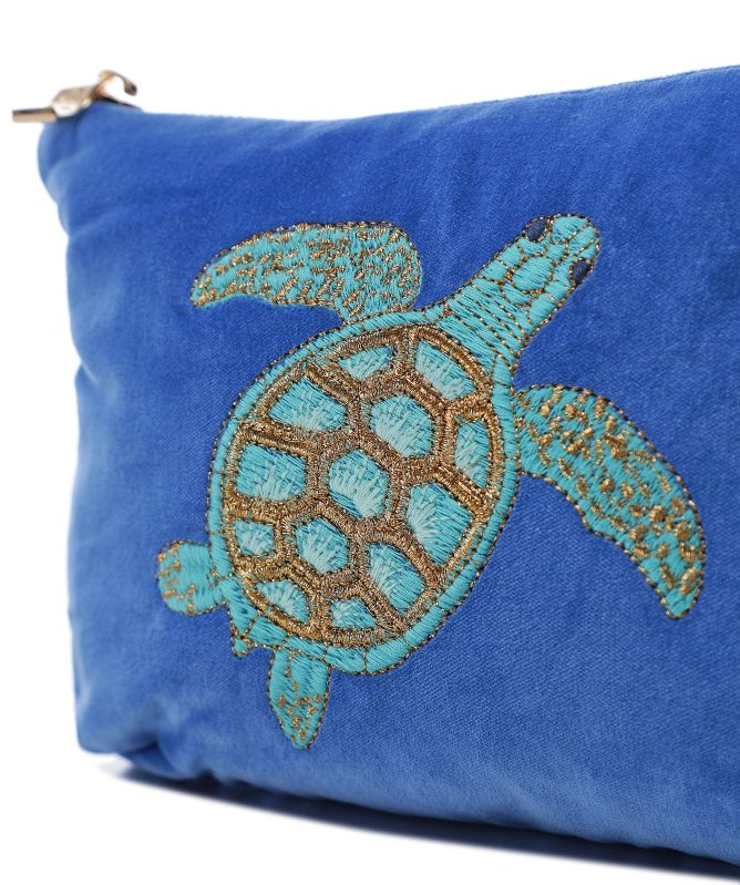 Elizabeth Scarlett Turtle Conservation Mini Pouch