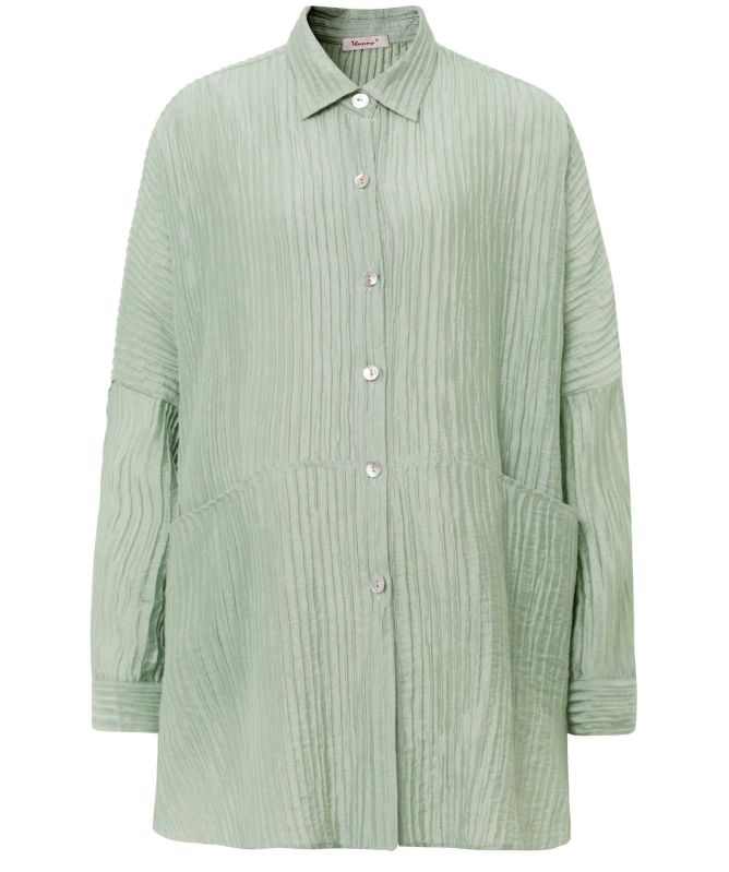 Thanny Oversized Pleated Shirt