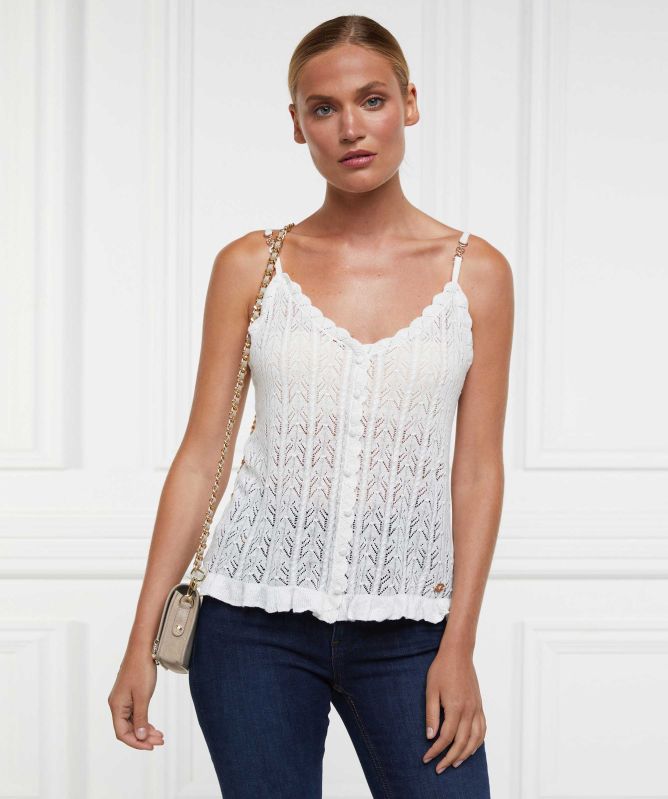 Holland Cooper Pointelle Cami