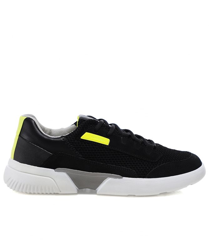 Geox Mesh Suede Smoother Sneakers