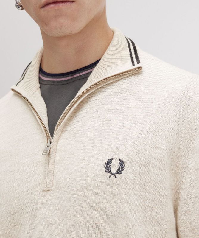 Fred Perry Classic Half-Zip Jumper