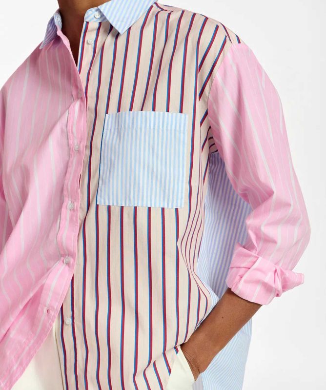 Essentiel Antwerp Patchwork Famille Shirt