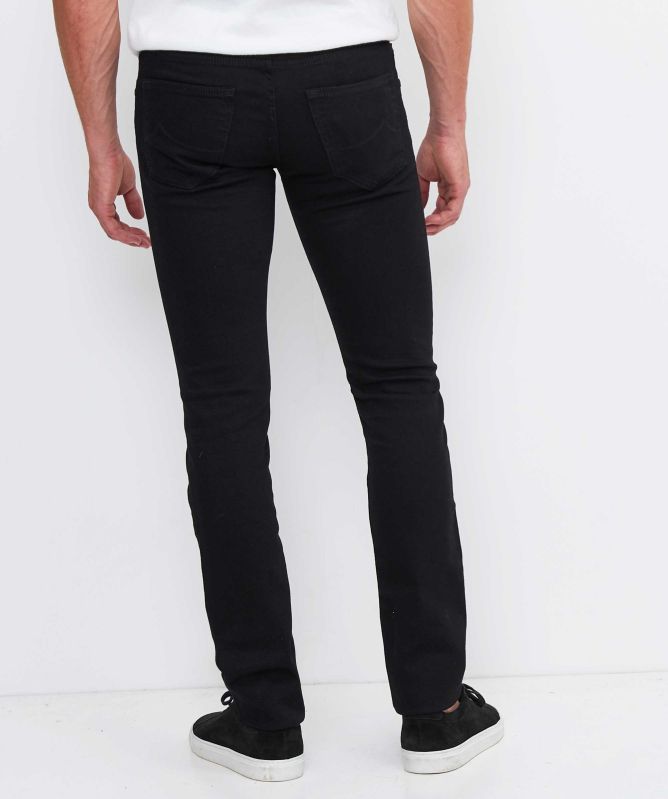 Jacob Cohen Black Slim Fit J622 Jeans