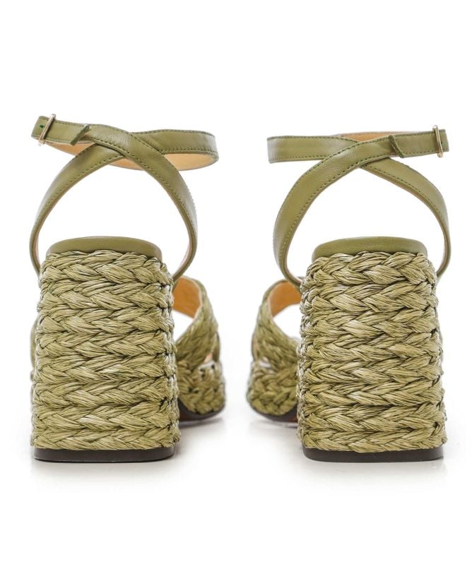 Castaner Valeriette Raffia Sandals