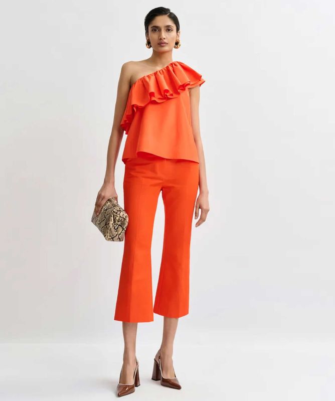 Essentiel Antwerp Jordy Cropped Flared Pants