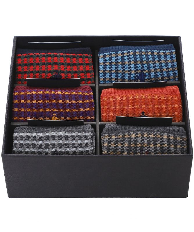London Sock Co. Shaken & Stirred Socks 6 Pack