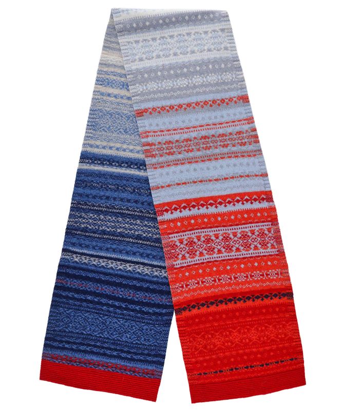 ERIBÉ Alloa Fair Isle Scarf
