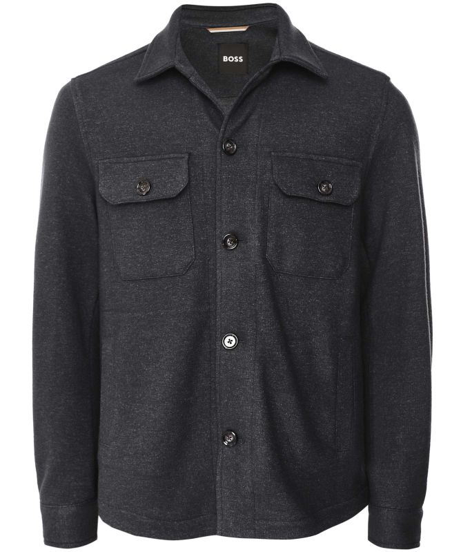 BOSS Virgin Wool C-Carper Overshirt