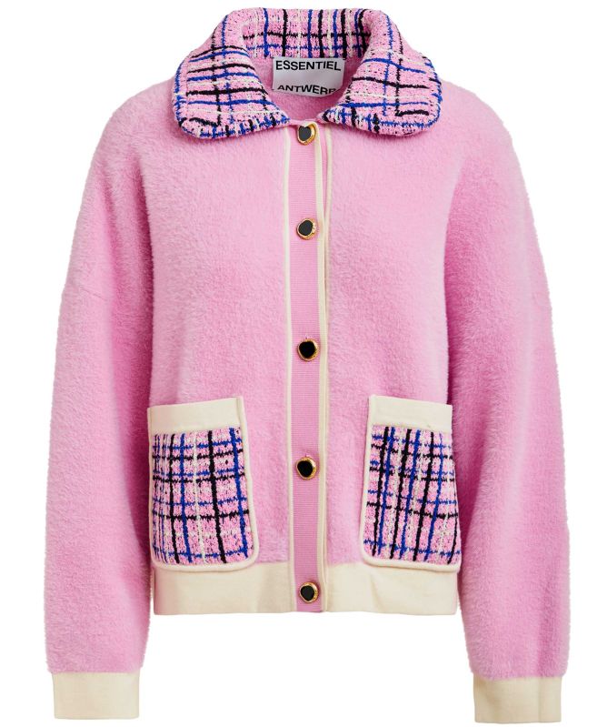 Essentiel Antwerp Joilu Knitted Textured Cardigan