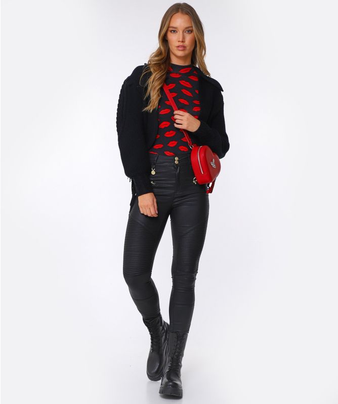 Hayley Menzies Kate Fringe Wool Cardigan