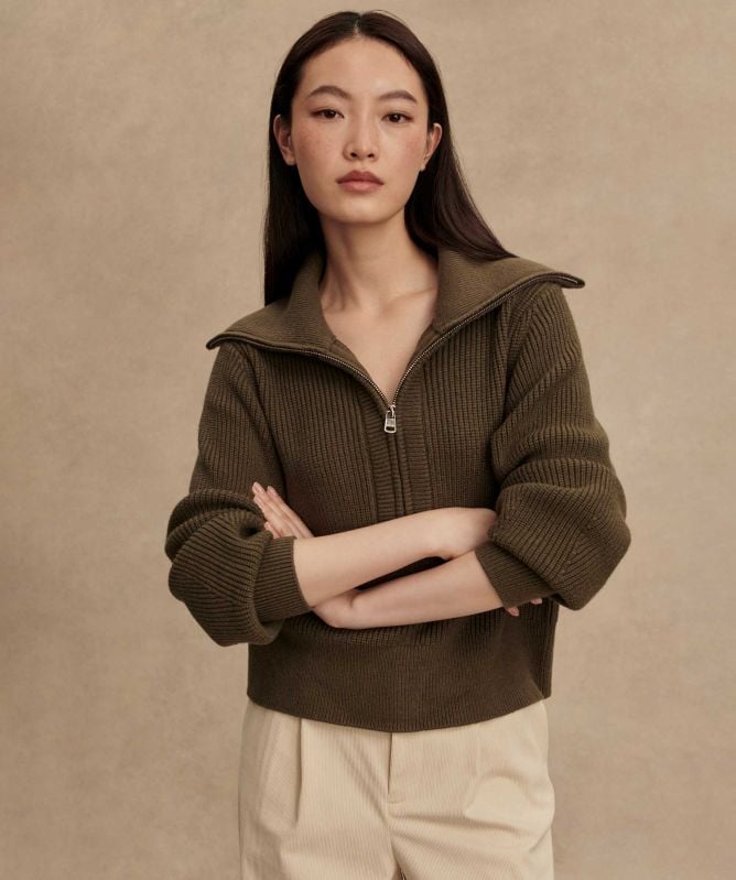 Varley Maura Half Zip Jumper