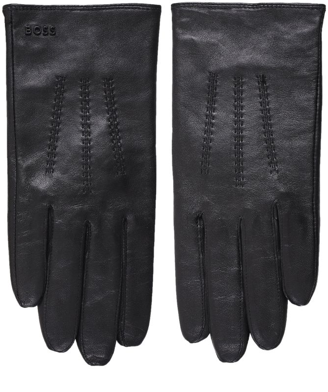 BOSS Leather Hainz5 Gloves