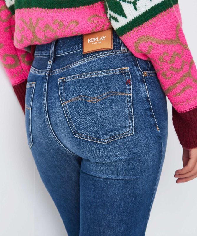 Replay Becka Flared Bootcut Jeans